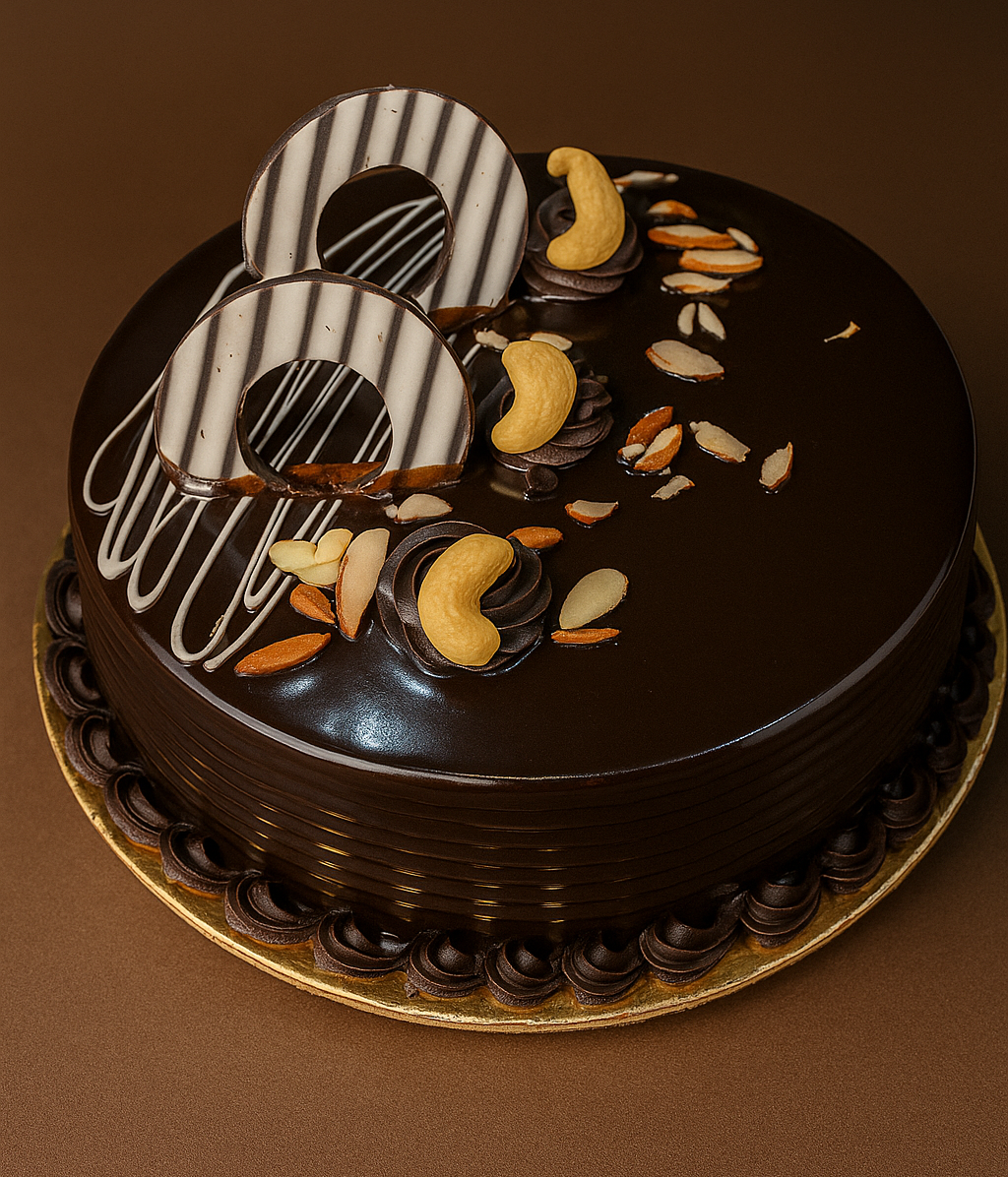 Chocholate Truffle Dry Fruit Cake