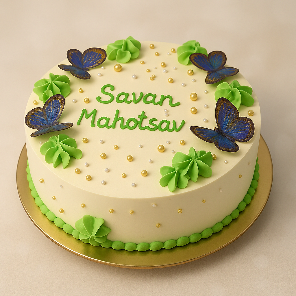 Savan Mahotsav Cake