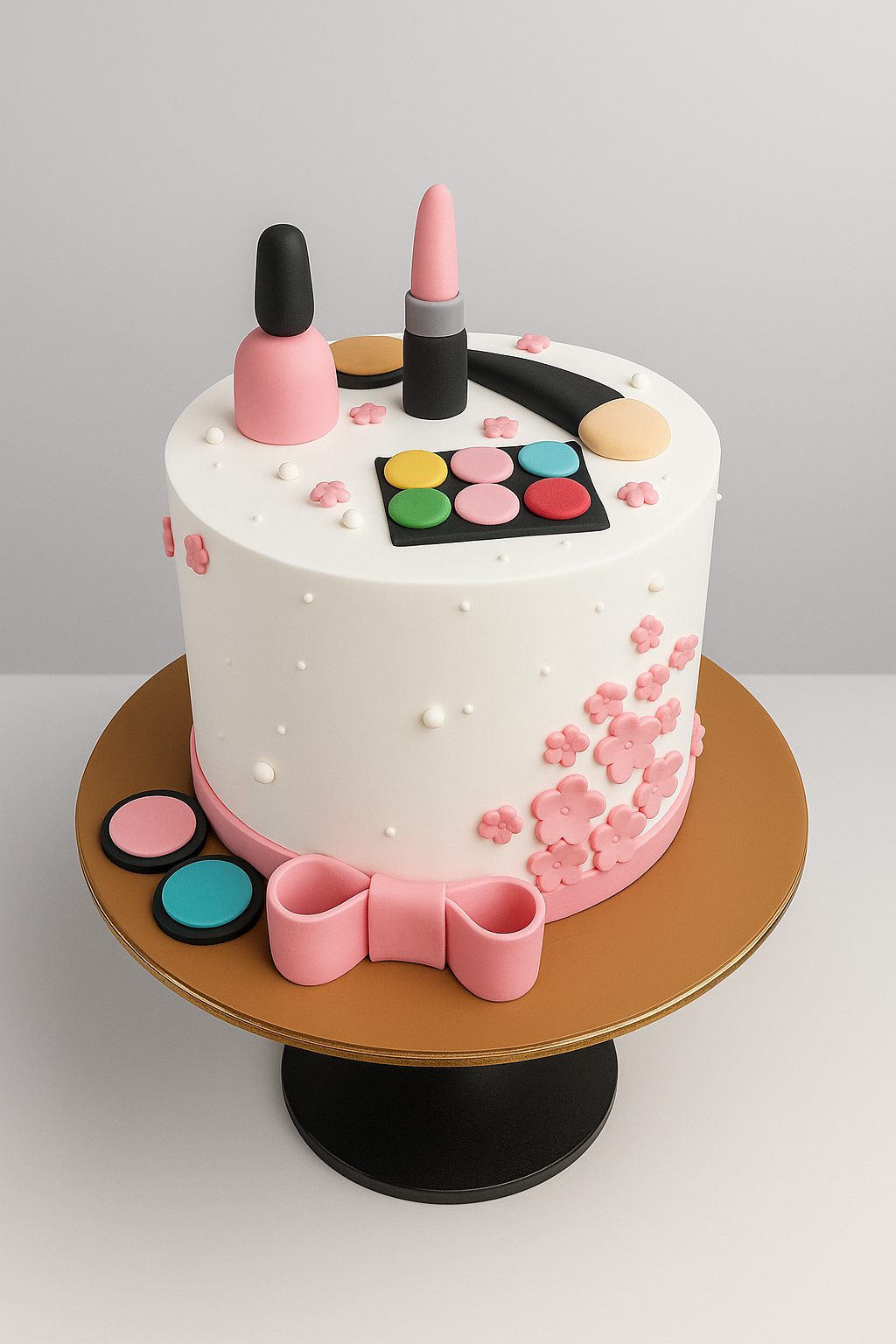 MakeUp Theme Cake