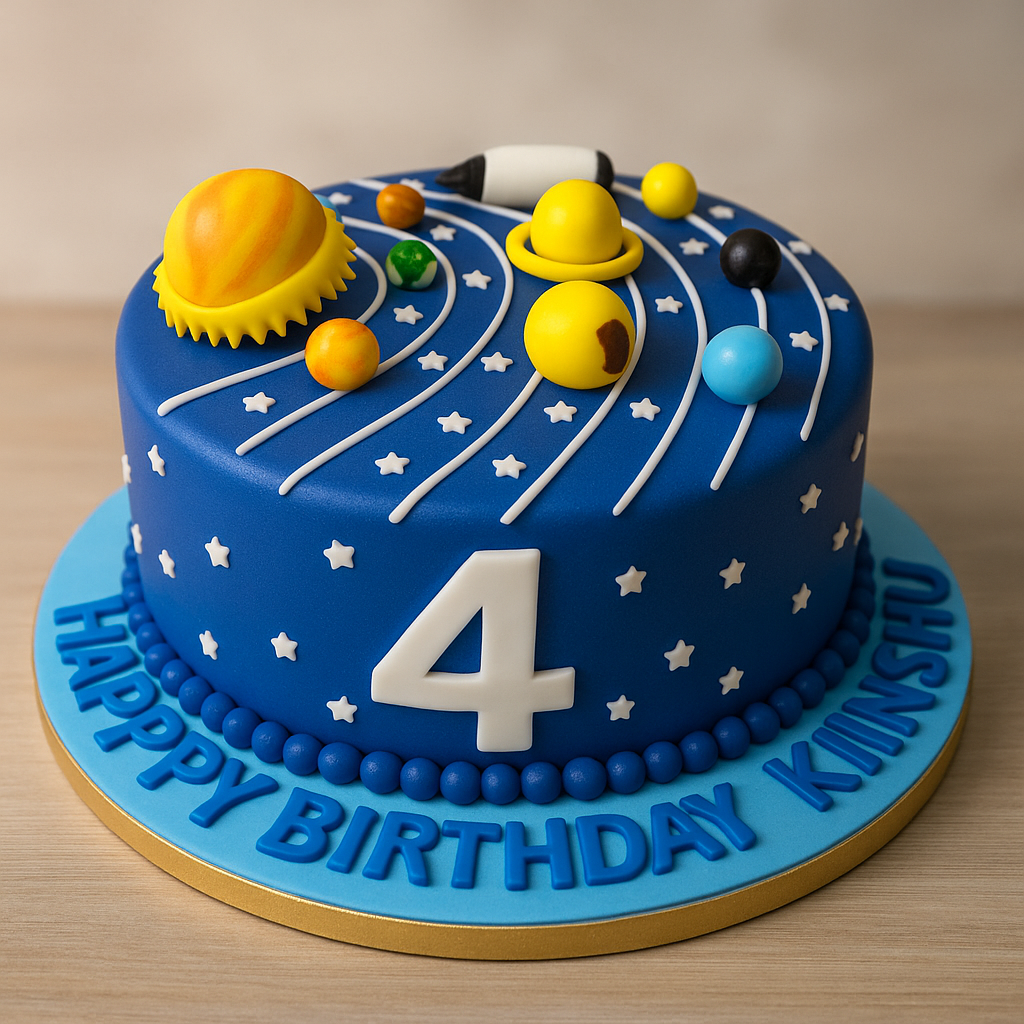 Solar System Cake