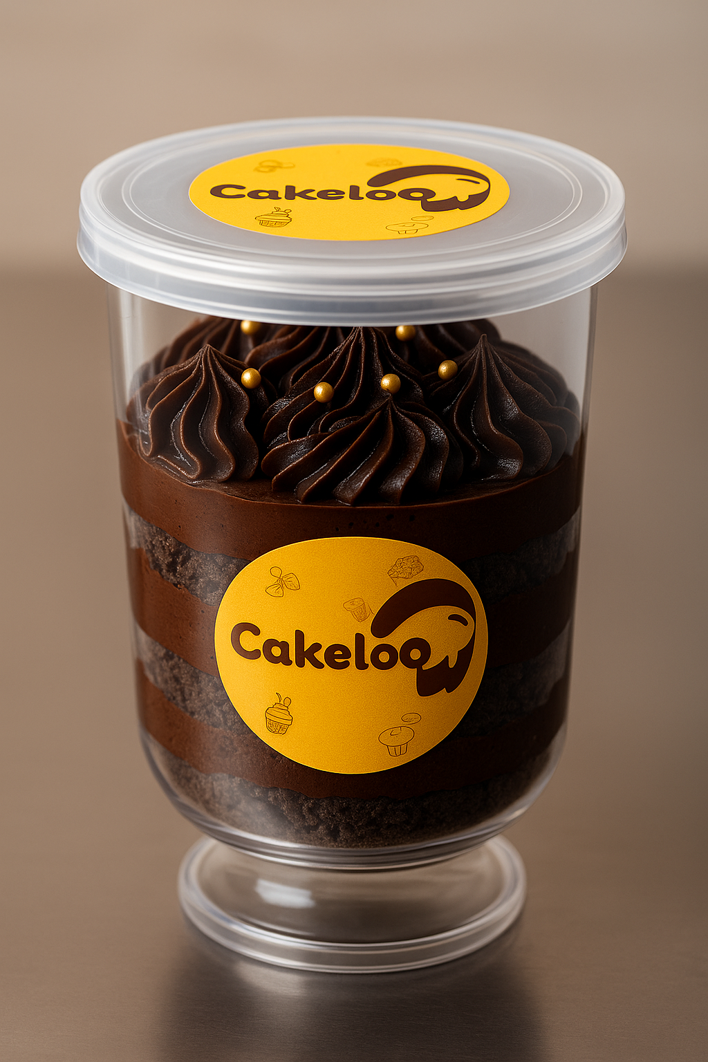 Mousse Fancy Pudding Glass