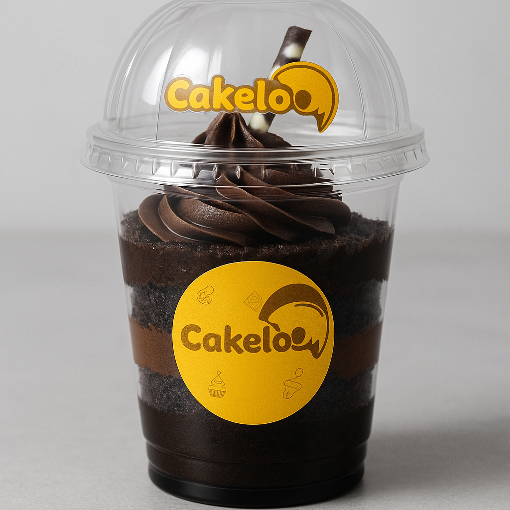 Truffle Mousse Pudding Glass